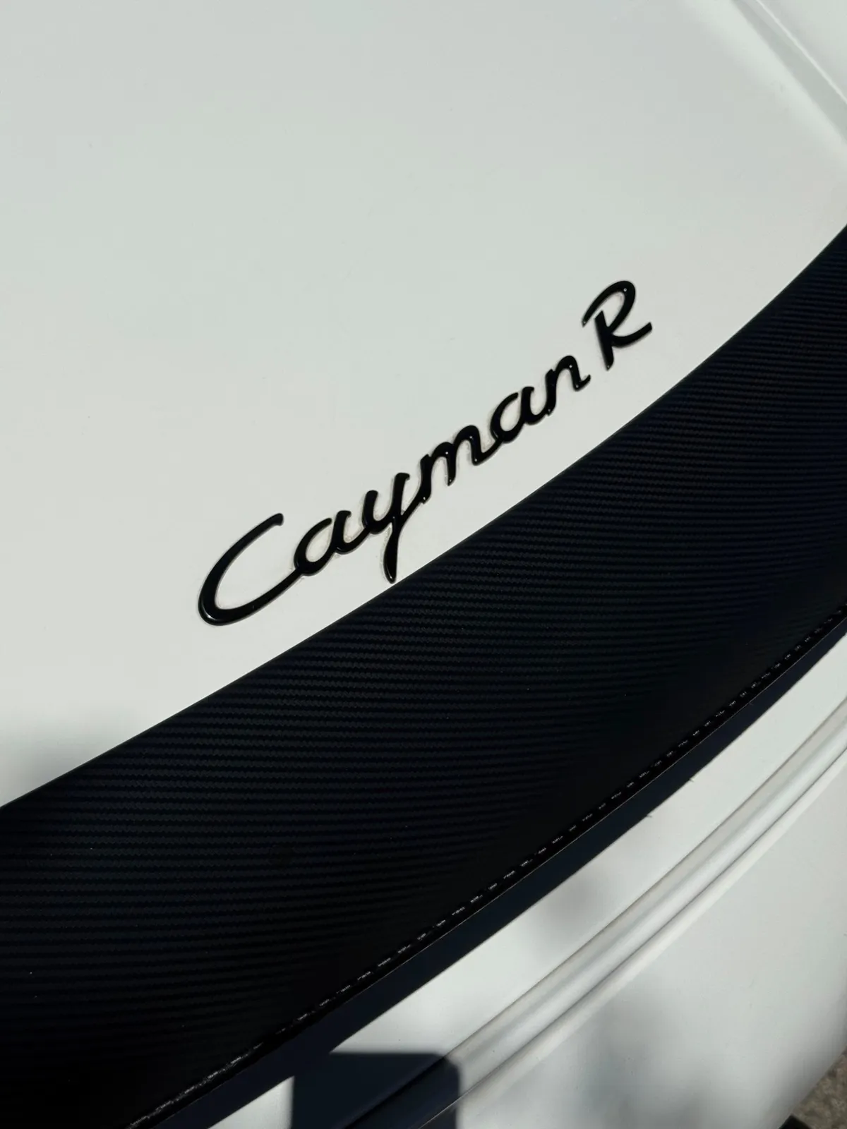 PORSCHE Cayman R